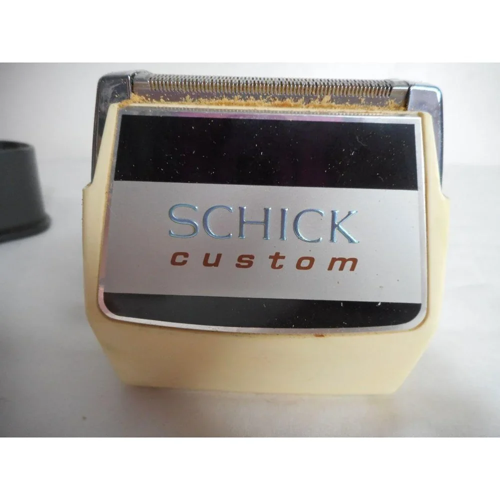 Vtg Schick Custom Comfort Control Electric Razor